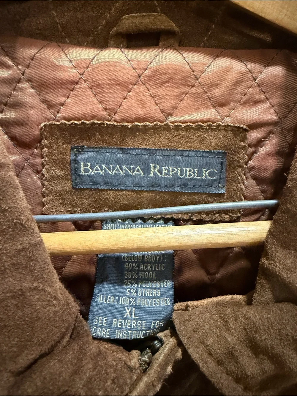 Banana Republic Brown Suede Shirt Jacket